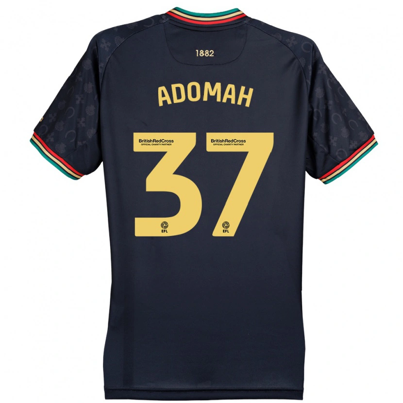 Danxen Kid Albert Adomah #37 Dark Navy Blue Away Jersey 2024/25 T-Shirt