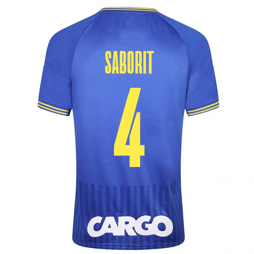 Danxen Kid Enric Saborit #4 White Away Jersey 2024/25 T-Shirt