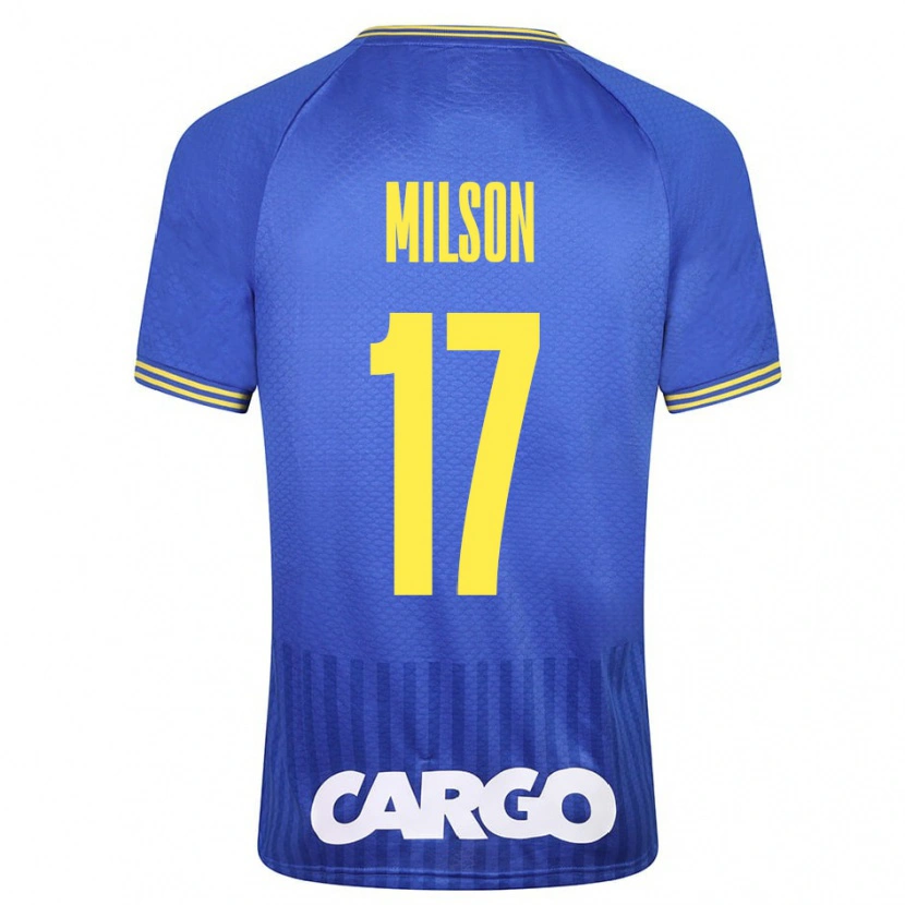 Danxen Kid Milson #17 White Away Jersey 2024/25 T-Shirt