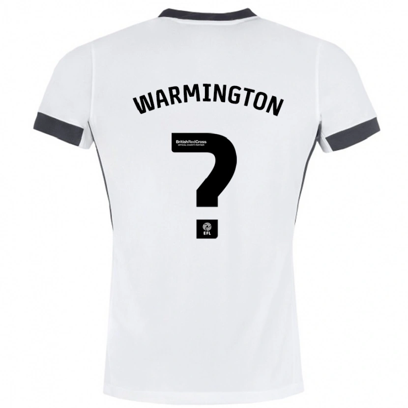 Danxen Kid Tyrese Warmington #0 White Black Away Jersey 2024/25 T-Shirt