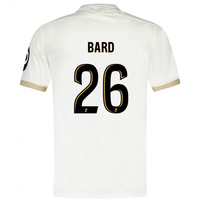 Danxen Kid Melvin Bard #26 White Gold Away Jersey 2024/25 T-Shirt