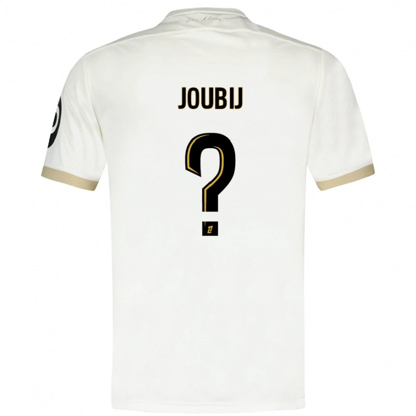 Danxen Kid Neil Joubij #0 White Gold Away Jersey 2024/25 T-Shirt