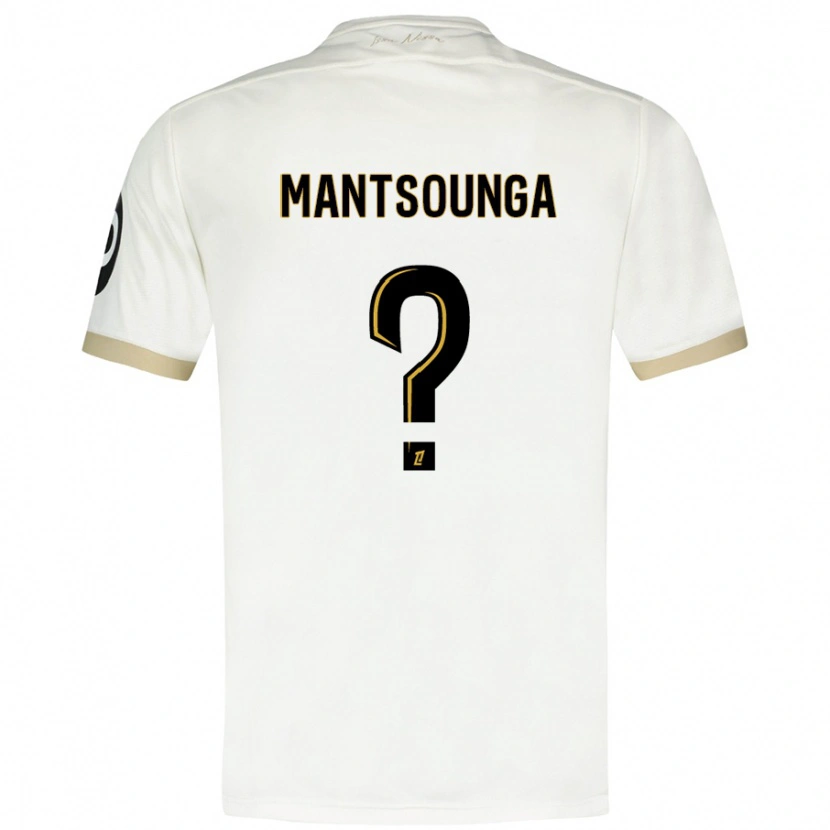 Danxen Kid Brad-Hamilton Mantsounga #0 White Gold Away Jersey 2024/25 T-Shirt