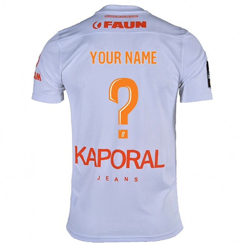 Danxen Kid Your Name #0 White Away Jersey 2024/25 T-Shirt