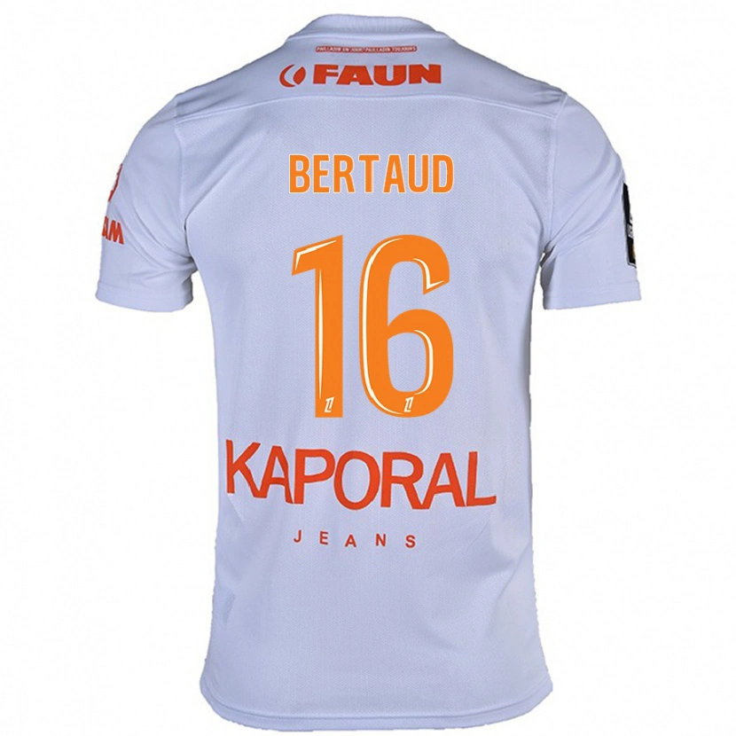 Danxen Kid Dimitry Bertaud #16 White Away Jersey 2024/25 T-Shirt