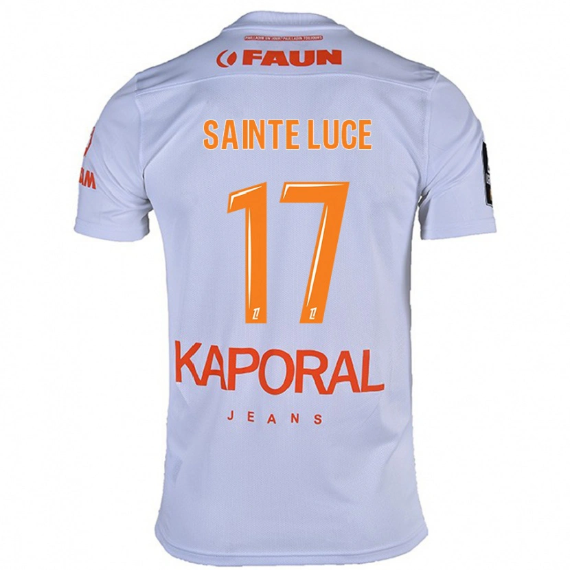 Danxen Kid Théo Sainte-Luce #17 White Away Jersey 2024/25 T-Shirt