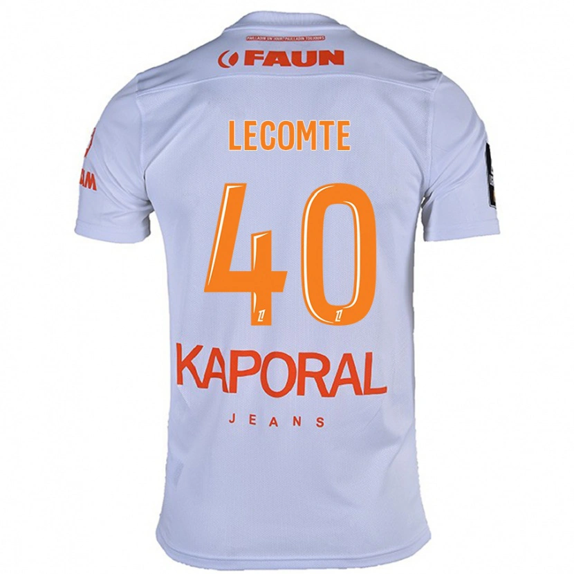 Danxen Kid Benjamin Lecomte #40 White Away Jersey 2024/25 T-Shirt