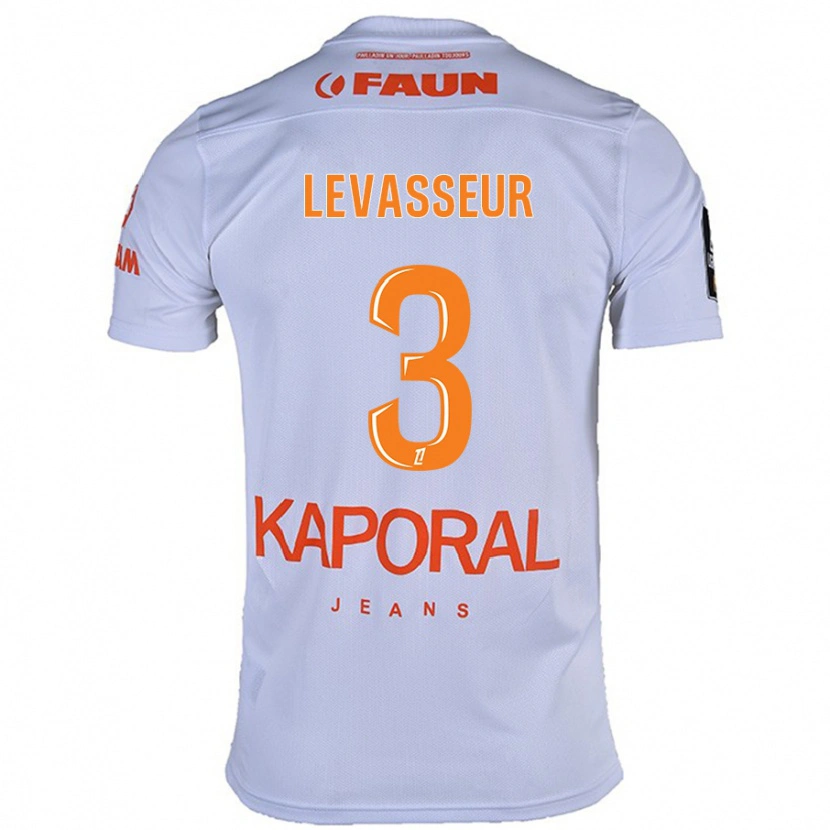 Danxen Kid Marie Levasseur #3 White Away Jersey 2024/25 T-Shirt