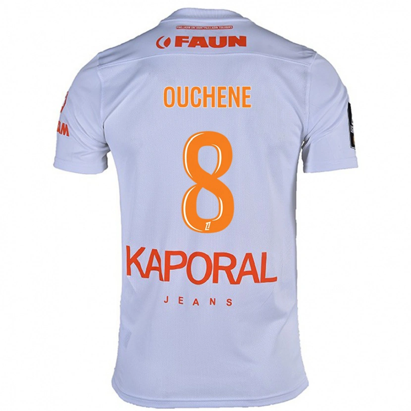 Danxen Kid Sonia Ouchène #8 White Away Jersey 2024/25 T-Shirt