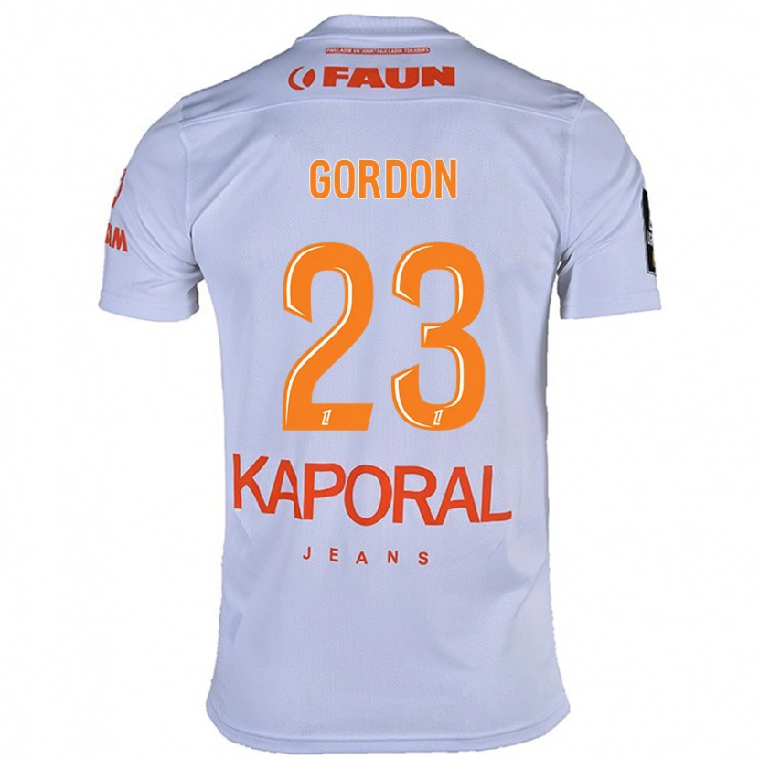 Danxen Kid Sh'nia Gordon #23 White Away Jersey 2024/25 T-Shirt