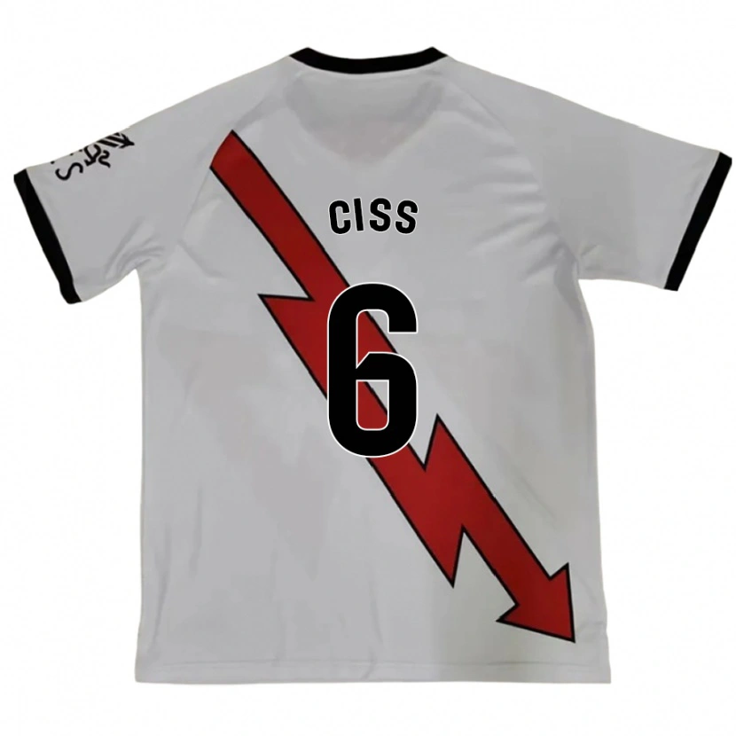 Danxen Kid Pathé Ciss #6 Red Away Jersey 2024/25 T-Shirt