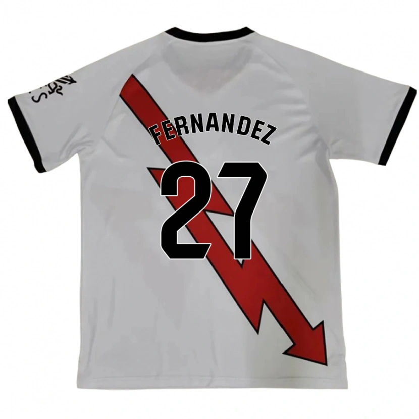 Danxen Kid Pelayo Fernández #27 Red Away Jersey 2024/25 T-Shirt