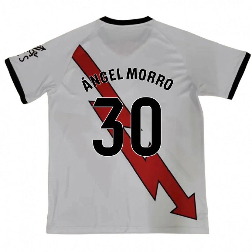 Danxen Kid Miguel Ángel Morro #30 Red Away Jersey 2024/25 T-Shirt