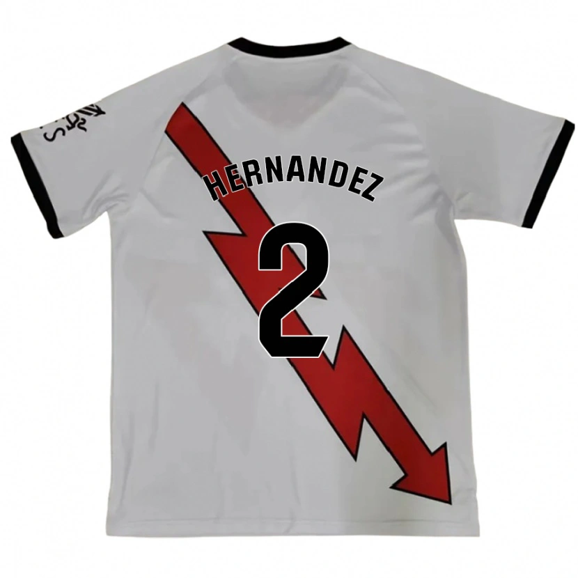 Danxen Kid Marco Hernández #2 Red Away Jersey 2024/25 T-Shirt