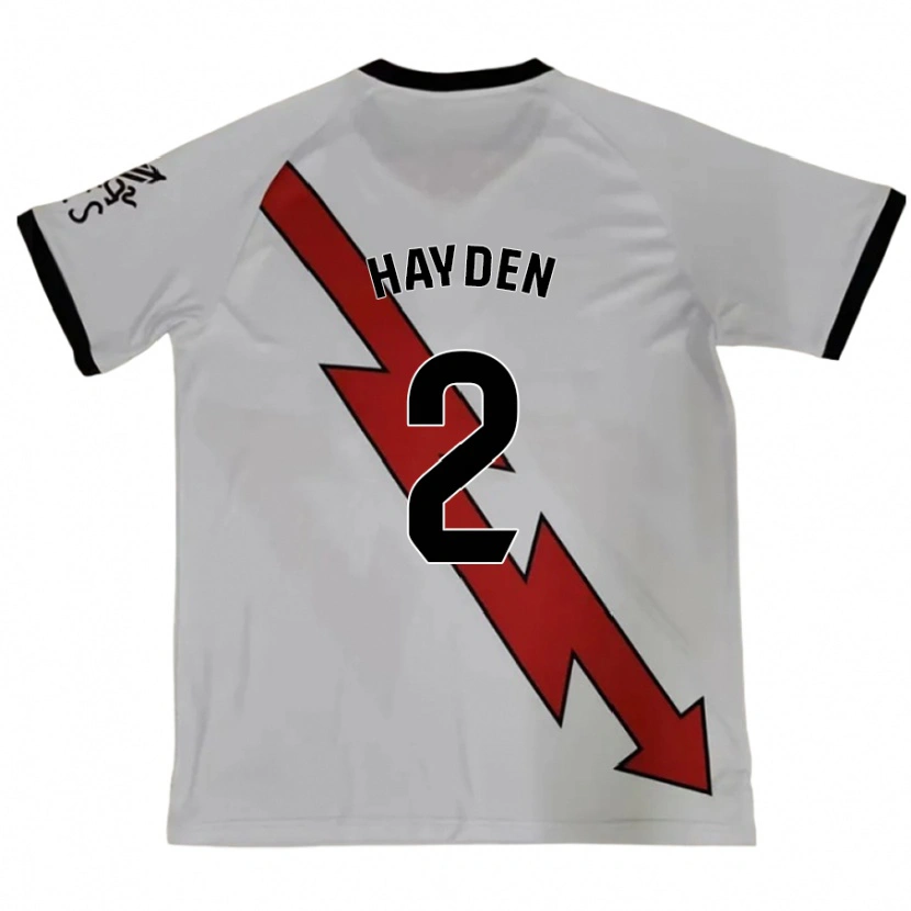 Danxen Kid Danielle Hayden #2 Red Away Jersey 2024/25 T-Shirt