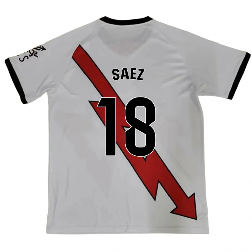 Danxen Kid Camila Sáez #18 Red Away Jersey 2024/25 T-Shirt