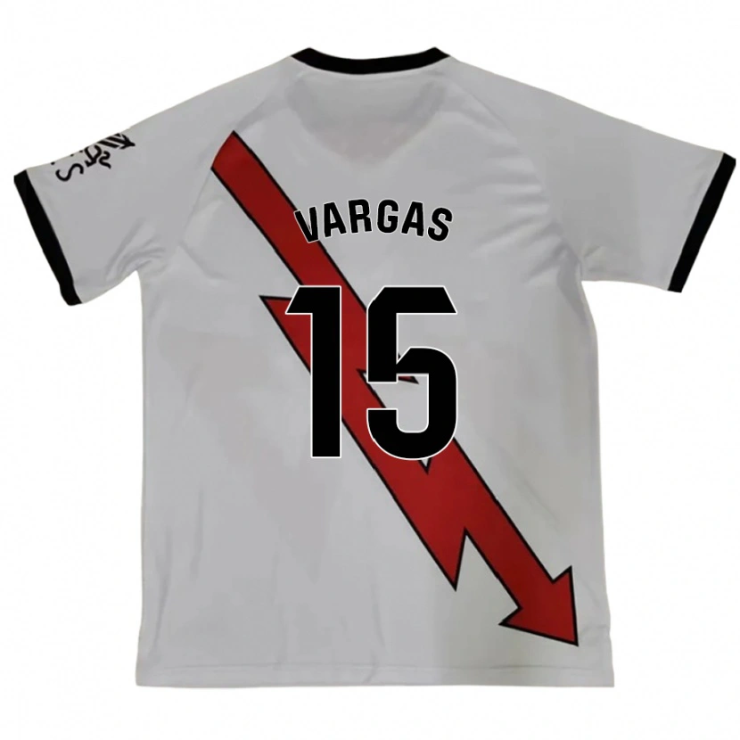 Danxen Kid Rosario Vargas Sarasqueta #15 Red Away Jersey 2024/25 T-Shirt