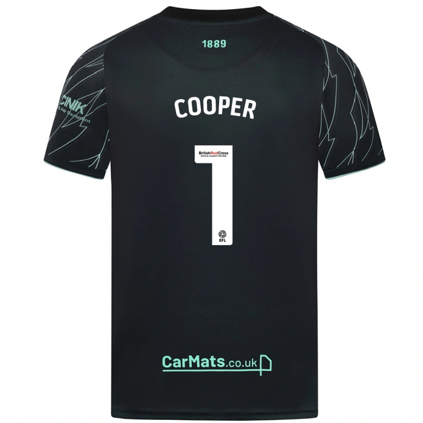 Danxen Kid Michael Cooper #1 Black Green Away Jersey 2024/25 T-Shirt