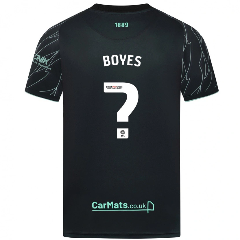 Danxen Kid Harry Boyes #0 Black Green Away Jersey 2024/25 T-Shirt