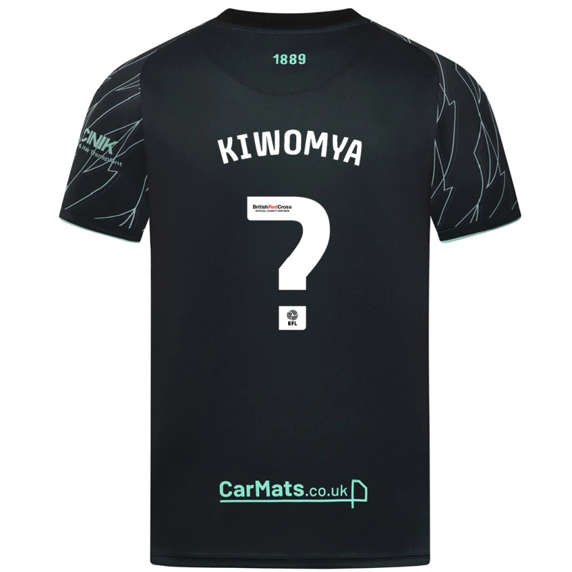 Danxen Kid Noah Kiwomya #0 Black Green Away Jersey 2024/25 T-Shirt