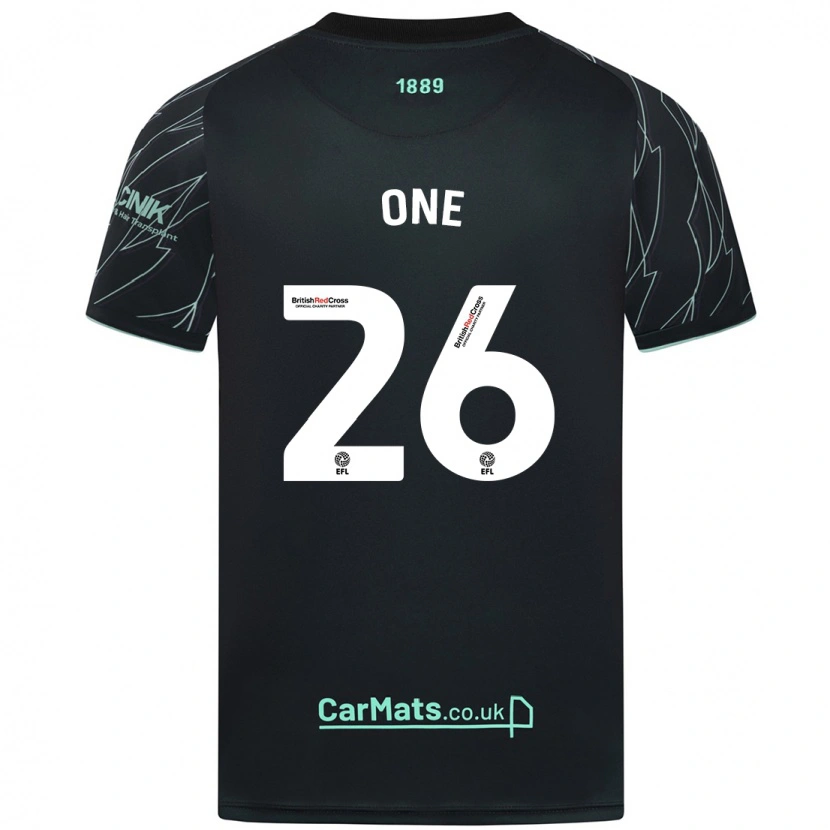 Danxen Kid Ryan Oné #26 Black Green Away Jersey 2024/25 T-Shirt