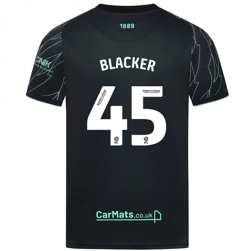 Danxen Kid Billy Blacker #45 Black Green Away Jersey 2024/25 T-Shirt