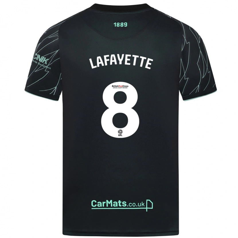 Danxen Kid Abbie Lafayette #8 Black Green Away Jersey 2024/25 T-Shirt