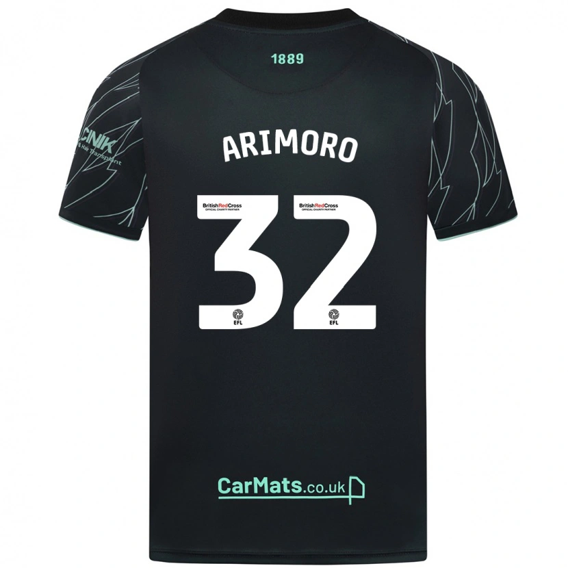 Danxen Kid Juliet Adebowale-Arimoro #32 Black Green Away Jersey 2024/25 T-Shirt