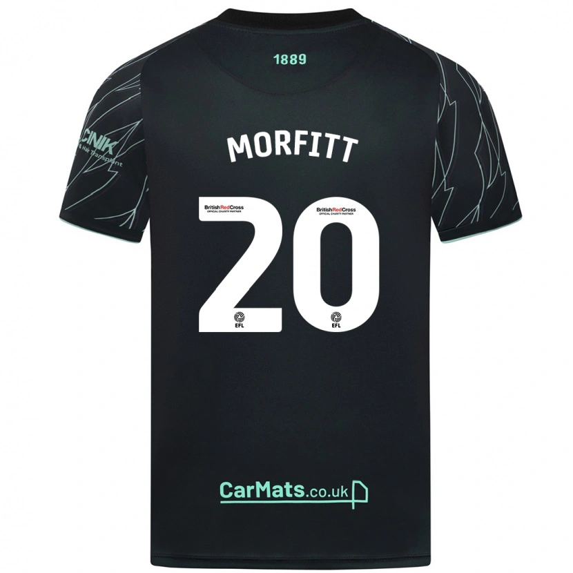 Danxen Kid Izzy Morfitt #20 Black Green Away Jersey 2024/25 T-Shirt