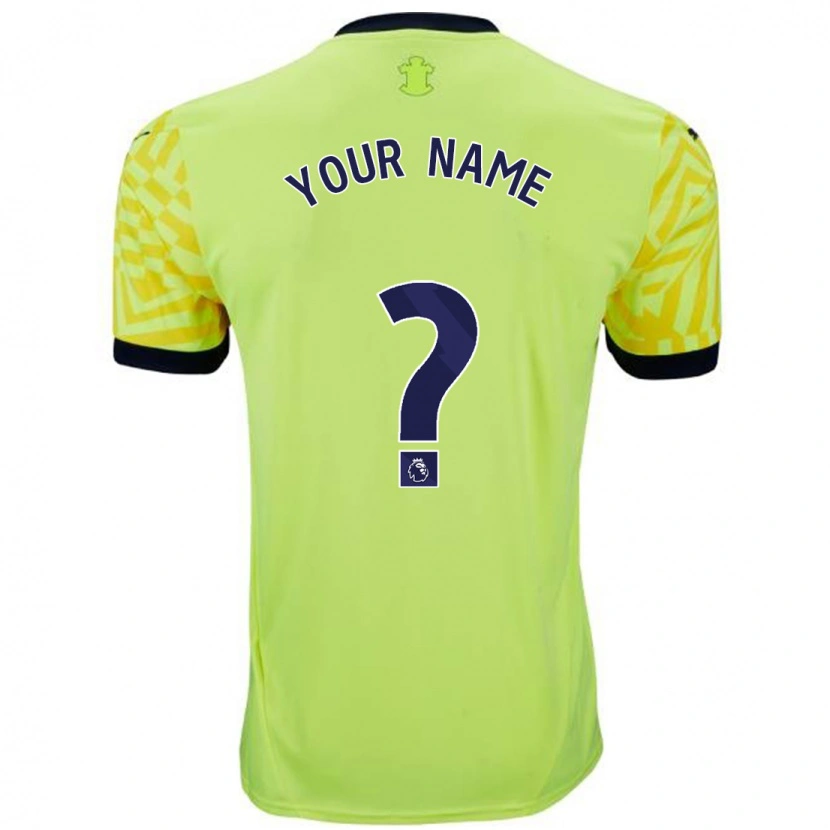 Danxen Kid Your Name #0 Yellow Away Jersey 2024/25 T-Shirt