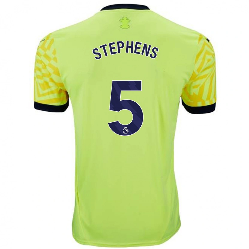 Danxen Kid Jack Stephens #5 Yellow Away Jersey 2024/25 T-Shirt