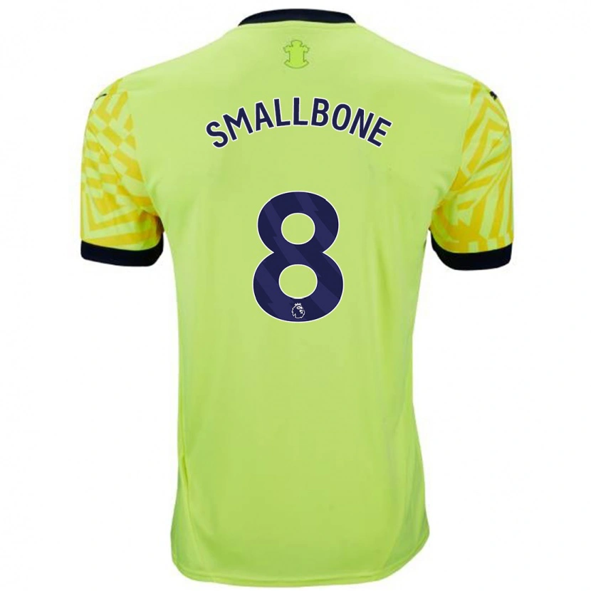 Danxen Kid Will Smallbone #8 Yellow Away Jersey 2024/25 T-Shirt