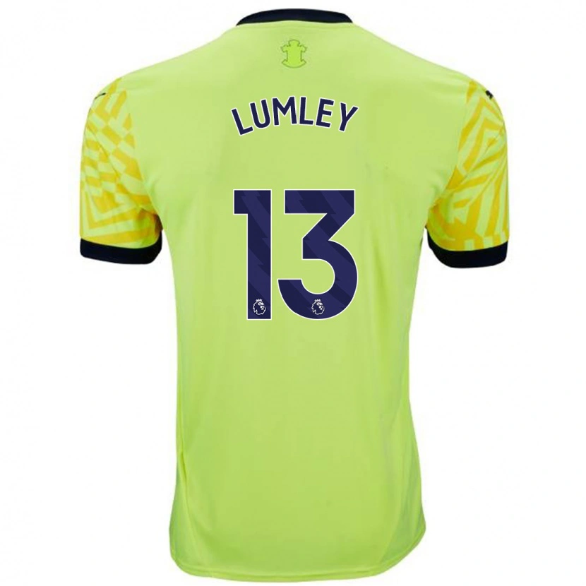 Danxen Kid Joe Lumley #13 Yellow Away Jersey 2024/25 T-Shirt