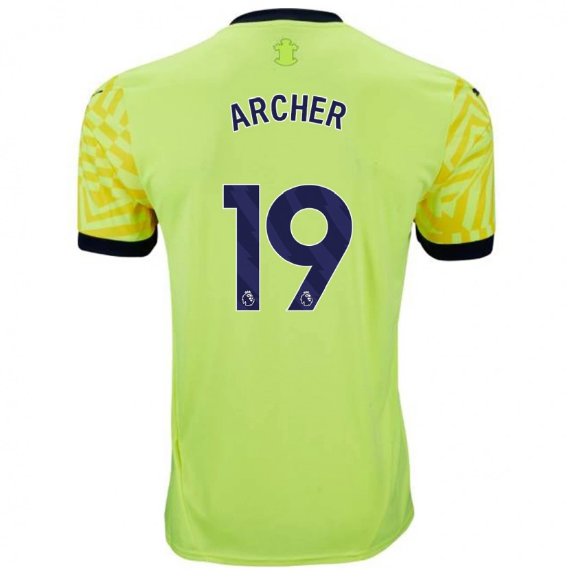 Danxen Kid Cameron Archer #19 Yellow Away Jersey 2024/25 T-Shirt