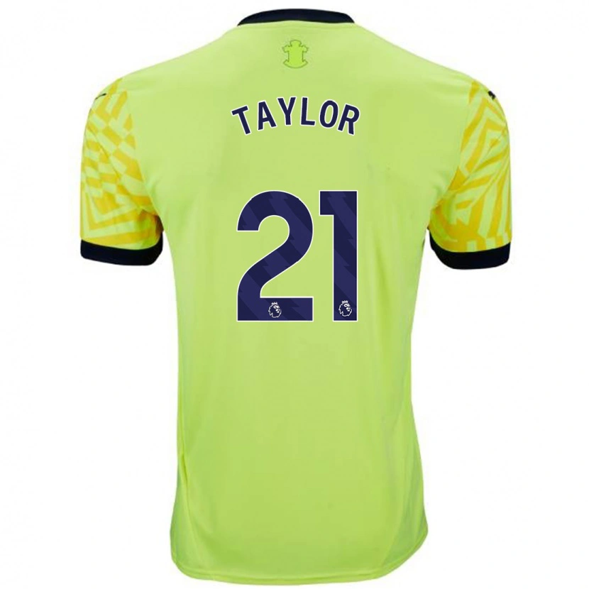 Danxen Kid Charlie Taylor #21 Yellow Away Jersey 2024/25 T-Shirt