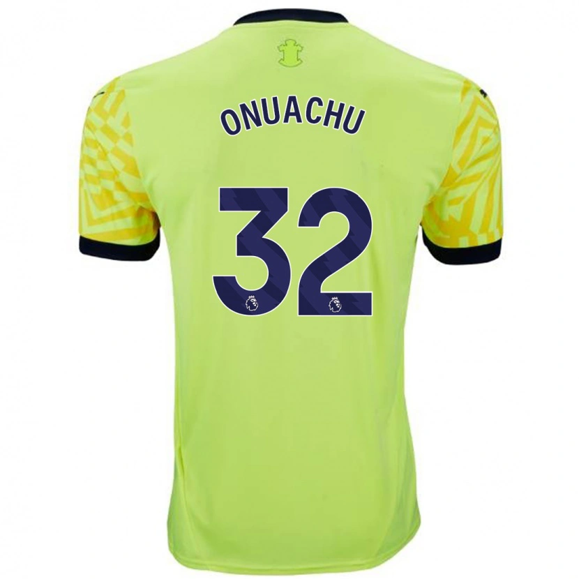 Danxen Kid Paul Onuachu #32 Yellow Away Jersey 2024/25 T-Shirt