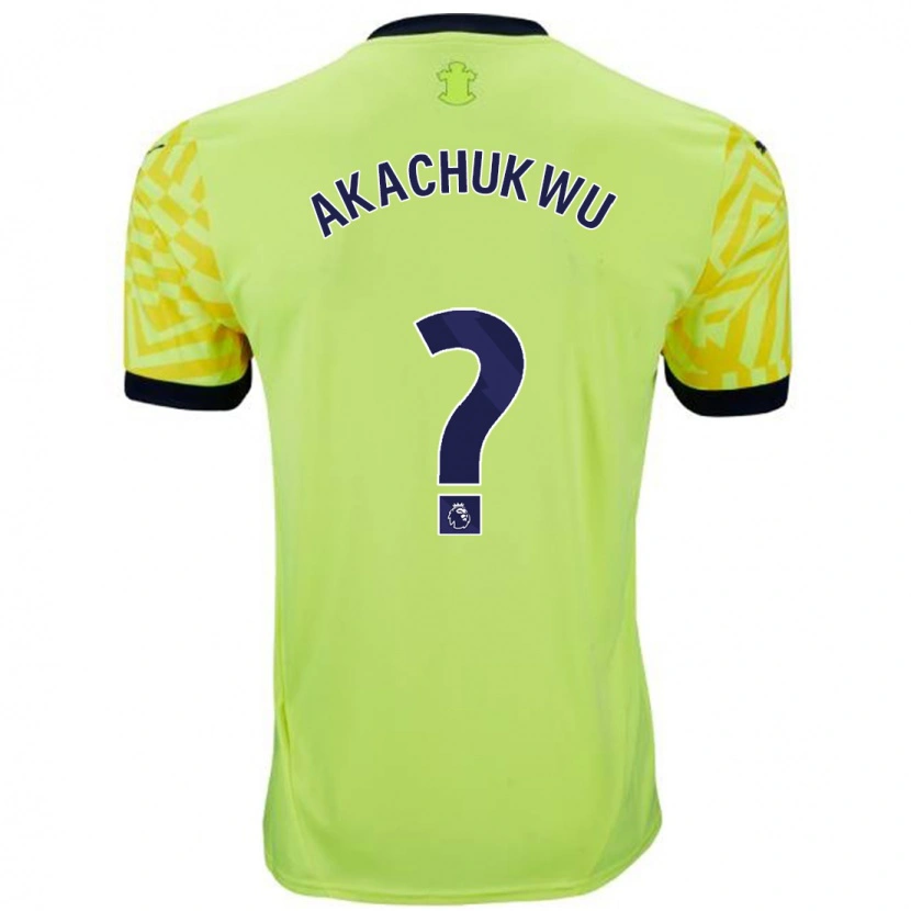 Danxen Kid Romeo Akachukwu #0 Yellow Away Jersey 2024/25 T-Shirt