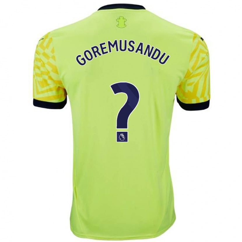 Danxen Kid Tino Goremusandu #0 Yellow Away Jersey 2024/25 T-Shirt