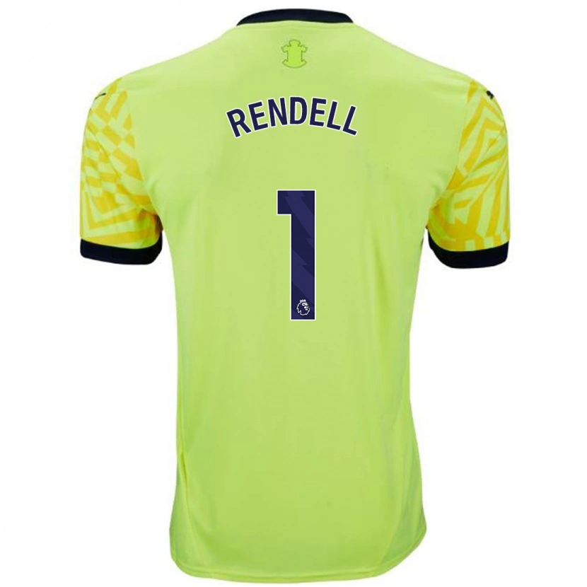 Danxen Kid Kayla Rendell #1 Yellow Away Jersey 2024/25 T-Shirt