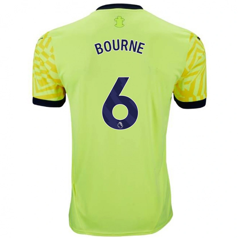 Danxen Kid Tara Bourne #6 Yellow Away Jersey 2024/25 T-Shirt