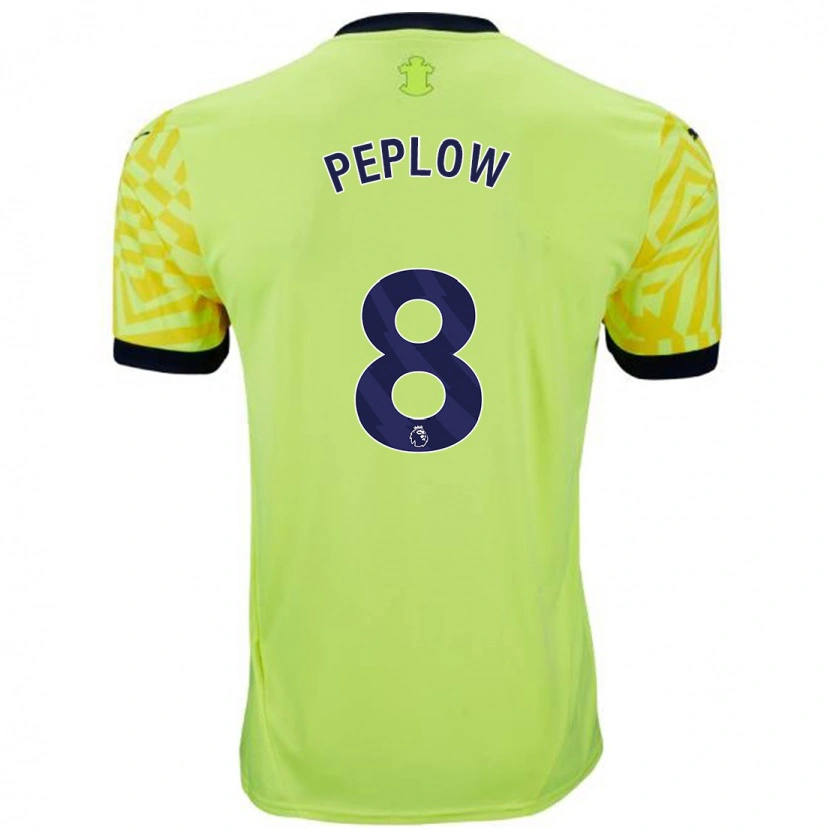 Danxen Kid Chloe Peplow #8 Yellow Away Jersey 2024/25 T-Shirt