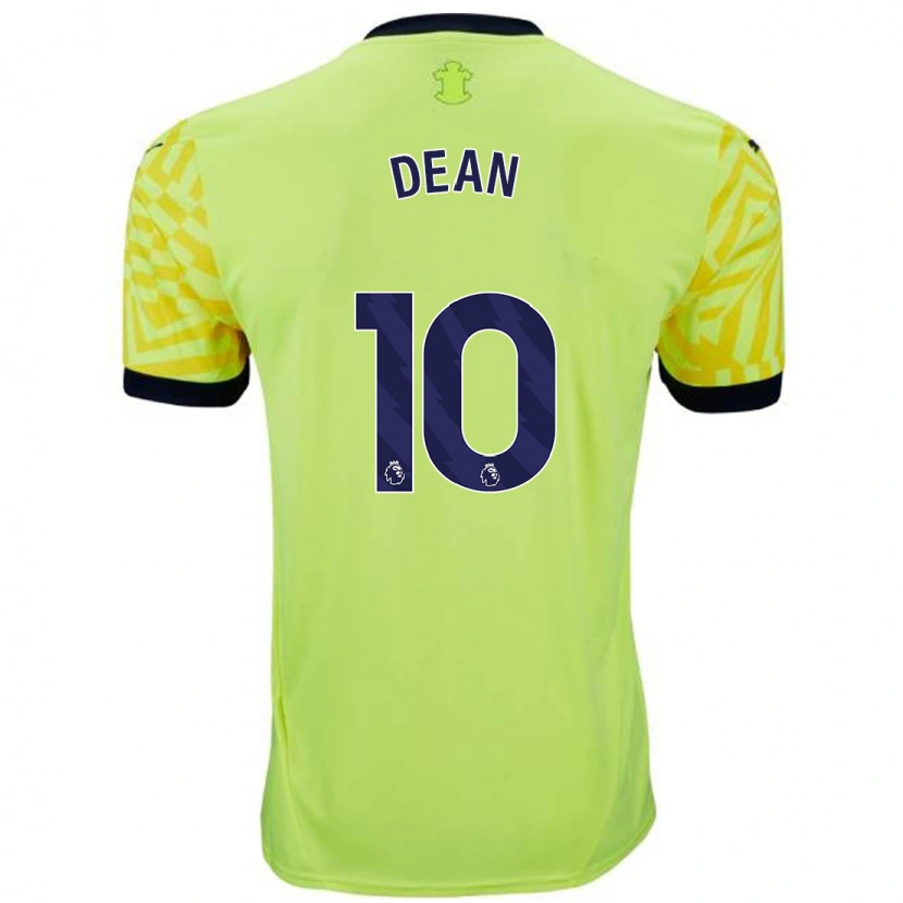 Danxen Kid Rianna Dean #10 Yellow Away Jersey 2024/25 T-Shirt