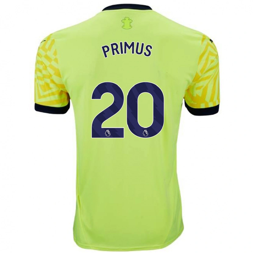 Danxen Kid Atlanta Primus #20 Yellow Away Jersey 2024/25 T-Shirt