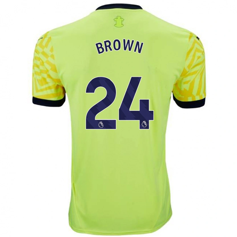 Danxen Kid Rachel Brown #24 Yellow Away Jersey 2024/25 T-Shirt