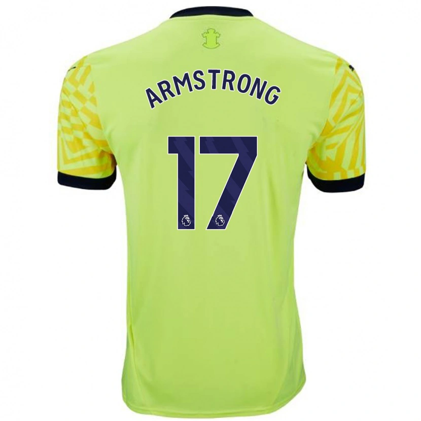 Danxen Kid Stuart Armstrong #17 Yellow Away Jersey 2024/25 T-Shirt