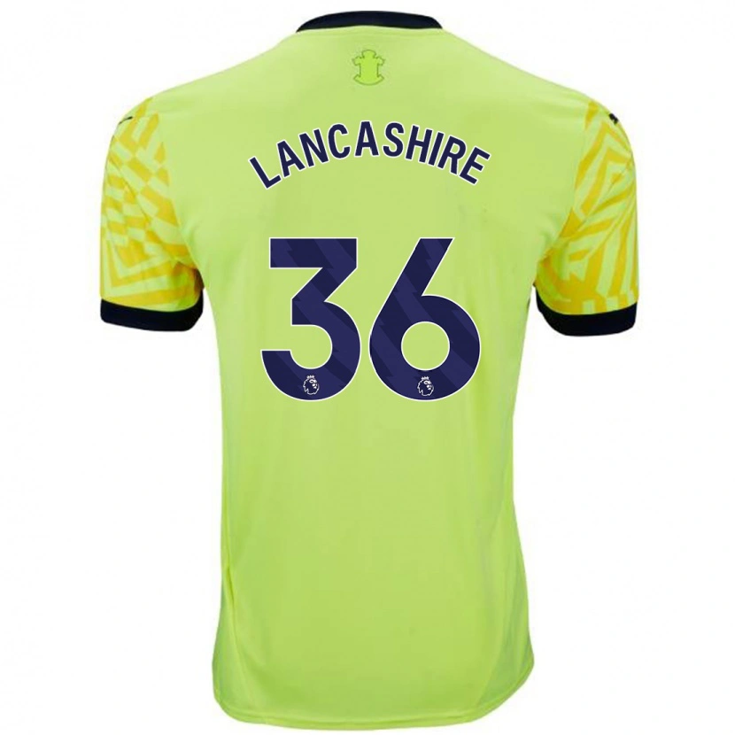 Danxen Kid Olly Lancashire #36 Yellow Away Jersey 2024/25 T-Shirt