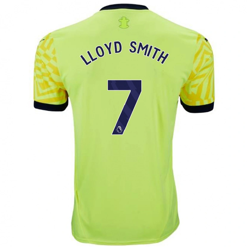 Danxen Kid Lexi Lloyd-Smith #7 Yellow Away Jersey 2024/25 T-Shirt