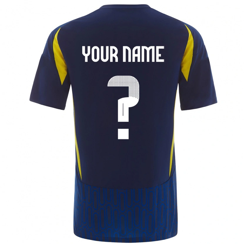 Danxen Kid Your Name #0 Blue Yellow Away Jersey 2024/25 T-Shirt