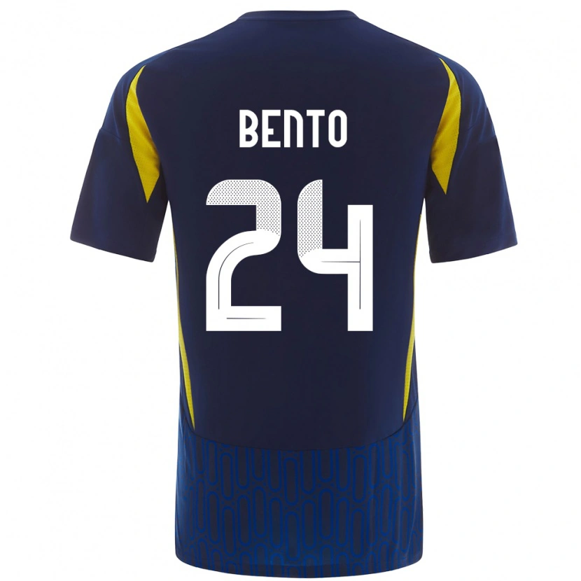 Danxen Kid Bento #24 Blue Yellow Away Jersey 2024/25 T-Shirt