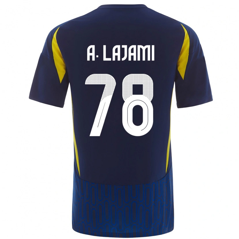 Danxen Kid Ali Lajami #78 Blue Yellow Away Jersey 2024/25 T-Shirt